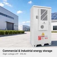 Gabinete de Almacenamiento de Energía de Alto Voltaje, Batería LiFePO4 de 192KWh con Comunicación CAN RS485 RS232 para Monitoreo Inteligente