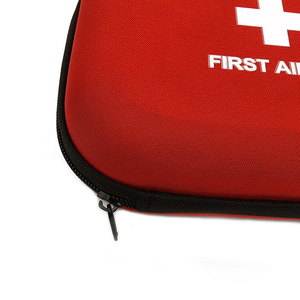 Trousse de premiers secours portable DF22, sac de rangement en tissu Oxford rouge avec symbole de croix blanche pour une utilisation en cas d'urgence, toutes saisons - Product Image 5