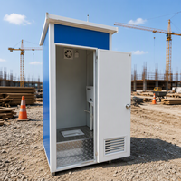 Usine chinoise de conteneurs préfabriqués portables pour toilettes mobiles, douches de camping et toilettes publiques extérieures, ignifuges, étanches et à montage rapide, en vente