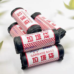 Jiamei Disconnected Rollo de Bolsas de Basura Engrosadas Negras Desechables para Cubo de Basura, Venta al por Mayor para Tiendas de un y dos yuanes - Product Image 1