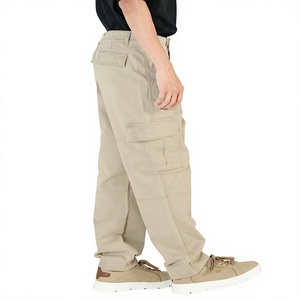 <b>Cargo</b> <b>Work</b> <b>Pants</b> Men Multi Pocket Utility Trousers Durable Cotton Workwear Casual Industrial Construction Outdoor <b>Pants</b> for Men - Product Image 2