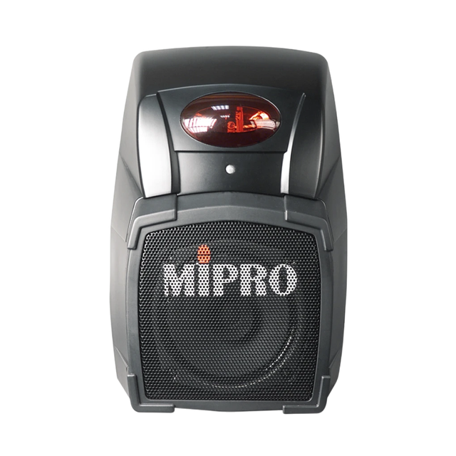 MIPRO Space Saving Wall Mounted Wireless PA System With Built In ACT Wireless Receiver For Fixed Installation Wireless Amplifier