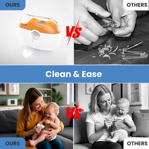 <span class=keywords><strong>Coupe</strong></span>-ongles électrique automatique avec <span class=keywords><strong>coupe</strong></span>-ongles rechargeable léger pour manucure lisse et sûre - Product Image 5