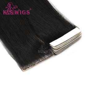 Extensiones de cinta de pelo chino Remy recto elegante con trama única para ocasiones especiales - Product Image 6