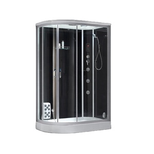 Sauna à vapeur de luxe combiné bain intérieur <span class=keywords><strong>douche</strong></span> bain à remous <span class=keywords><strong>cabine</strong></span> de <span class=keywords><strong>douche</strong></span> pluie <span class=keywords><strong>baignoire</strong></span> de massage - Product Image 1