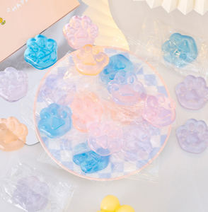 ขายส่งตรงจากโรงงาน ของเล่นบีบ TPR รูปอุ้งเท้าแมว ของขวัญสุดพิเศษ บีบแล้วคืนรูปช้า ของเล่นบีบหนีบรูปกรงเล็บหนูแฮมสเตอร์/แมว รุ่น Muymuz SL002 - Product Image 4