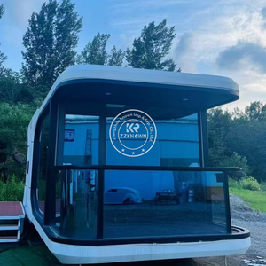 <span class=keywords><strong>Casa</strong></span> Prefabbricata di Lusso Personalizzata per Club Mobile e Hotel, Container Mobile da 20 Piedi, <span class=keywords><strong>Casa</strong></span> su Ruote, Capsula Prefabbricata di Lusso - Product Image 2