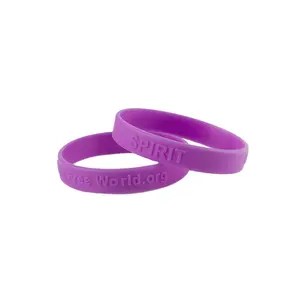 Custom Cheap Silicone Wrist Band / Silicone bracelet,Bulk Sale Custom Printing Rubber Silicone Wristband
