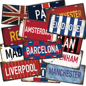 Декоративная металлическая табличка, 15*30 см - Product Image 1