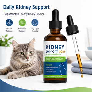 Wholesale Feline <strong>Renal</strong> Support Drops for Senior <strong>Cats</strong> Botanical-sourced Kidney Wellness Liquid N-Acetyl Glucosamine Bulk Supply - Product Image 1