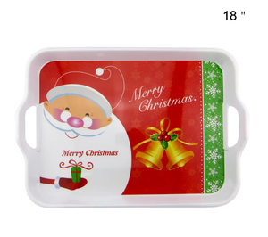 Vaisselle en plastique de mélamine de conception de dessin animé ensemble de vaisselle de Noël en gros - Product Image 2