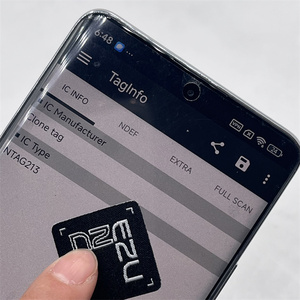 Patch en tissu NFC brodé pour vêtement - Product Image 1