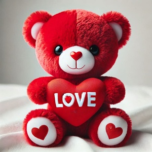 Ours en Peluche Personnalisé OEM ODM Je T'aime Rouge Rose Blanc, Jouets en Peluche Ours en Peluche Animaux en Peluche, Cadeaux pour la Fête des Mères et la Saint-Valentin - Product Image 3