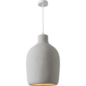 Lampe suspendue en béton vintage pour café bar, petites lampes suspendues en béton gris, lampe en matériau de <span class=keywords><strong>ciment</strong></span> pour loft, salle à manger, cuisine - Product Image 1