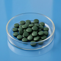 Comprimés de Spiruline Prix de Gros Complément Alimentaire Protéines Végétales Vitamines Prébiotiques Poudre de Légumes Verts Pilules OEM ODM Marque Privée