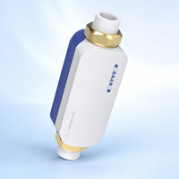 Détartrant et inhibiteur de calcaire physique non électrique de 3/4 pouce pour eau domestique et municipale, à fixation murale