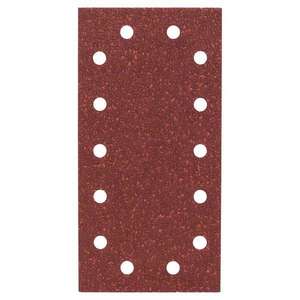 BOSCH - 2609256B28 Juego de hojas de lija con 14 agujeros para LIJADORA ORBITAL-EAN 3165140615440 ABRASIVES PAPELES ABRASIVOS - Product Image 1