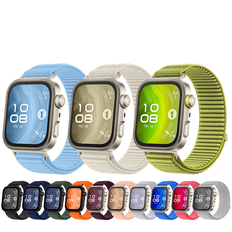 Official Nylon Loop Strap for Huawei Watch Fit 4 3 Braided Comfortable Breathable Band for Huawei Watch Fit 4/4 Pro Accessories
