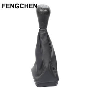 FENGCHEN – couvercle de pommeau de levier de vitesse en cuir, pour Mercedes-Benz W202, transmission manuelle à 5 ou 6 vitesses - Product Image 4