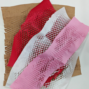 Eco-friendly 80gsm Honeycomb Paper Roll Available in Brown and More Customized Colors and Sizes