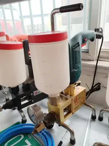 Pompa di iniezione per calcestruzzo della macchina per stuccatura dorata della schiuma dell'unità di elaborazione della resina epossidica portatile