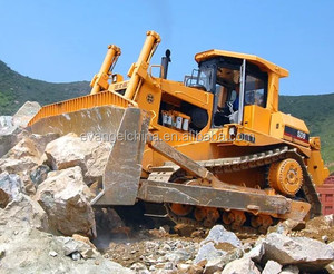 HBXG 320hp ổ đĩa thủy lực bánh xích xe ủi đất SD8N theo dõi-loại dozer với cao xích - Product Image 5