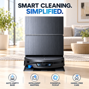 Premium for X12S PRO OMNI <b>Electric</b> Robot Vacuum and <b>Mop</b> with HEPA Filter Self-Washing Roller <b>Mop</b> - Product Image 1