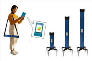 Giá thấp chất lượng cao ADMT-1GT3 ngầm dò kim loại Long Range vàng bạc Finder Máy dò - Product Image 2