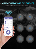 Appareil TENS intelligent avec télécommande sans fil pour soulager les douleurs musculaires et masser le corps