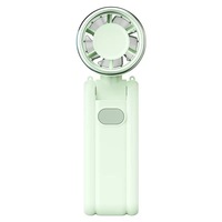 Ventilateur de cou turbo pliable 3-en-1, rechargeable par USB, 3 vitesses, avec cordon, idéal pour l'été 2026, les voyages en extérieur et la voiture