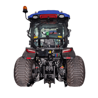 Tracteur agricole à roues BITSMANN ATK 75HP 4WD avec moteur et pompe COC E-Mark homologué pour la circulation routière en Allemagne Euro 5 Longue durée de vie
