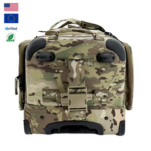 <span class=keywords><strong>Sac</strong></span> de transport tactique à roulettes 142L 1000D robuste avec système Molle pour équipement extérieur - Product Image 3