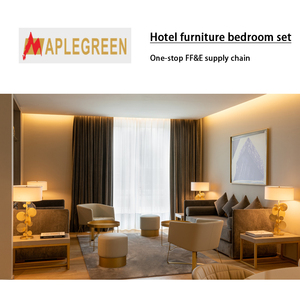 ชุดห้องนอนโรงแรมพร้อมเตียงเดี่ยวและขาตั้งกลางคืนเฟอร์นิเจอร์โรงงานเชิงพาณิชย์แบบสั่งทำ - Product Image 6