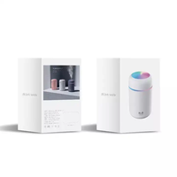 Diffuseur d'arômes pour voiture 2025, vente chaude, humidificateur portable USB mini à brume froide, humidistat, capacité 300 ml, utilisation extérieure, garantie 1 an