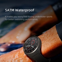 Montre connectée Mibro GS avec positionnement GPS, batterie 460 mAh, écran AMOLED HD de 1,43 pouce, étanche 5 ATM, montre connectée sport