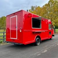 Food Truck New Fully Equipped Electric and Driveable Custom Fast Food Truck Kitchens for the Catering Industry