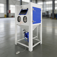 Machine de sablage industriel compacte et écologique haute pression pour le décapage de rouille et la remise à neuf des moules de moyeux de roue en métal