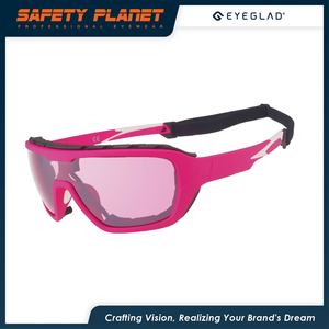 Gafas de sol envolventes deportivas profesionales de estilo de vida con protección UV con almohadillas nasales antideslizantes - Product Image 4
