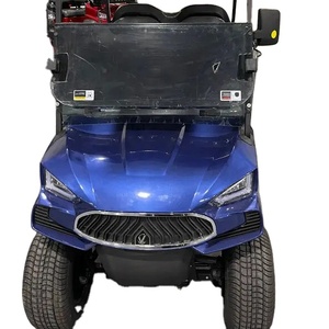 รถกอล์ฟ4-Seater แบตเตอรี่ลิเธียมรถเข็นกอล์ฟกอล์ฟราคาประหยัด - Product Image 1