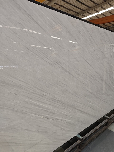 Modern Design Artificial Solid Surface Sheet Synthetic White Marble Cultured Big Slab Stone Form 3D Model Design Durable 5 Year