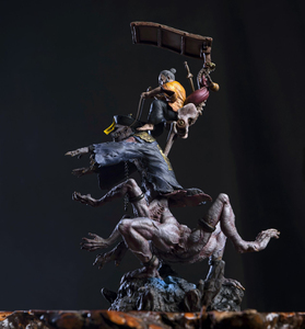 ของสะสมรูปปั้นสัตว์ประหลาดจีนเจียงซื่อ - รูปปั้นแวมไพร์เรซิ่นขนาด 22 ซม. สำหรับตกแต่งวันฮาโลวีน - Product Image 3