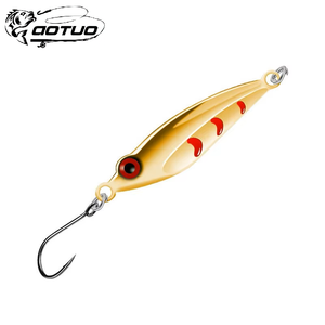 Aotuo Leurre Artificiel en Métal Type Cuillère Shrimp Soldier 2.5g 4.5g à Hameçon Simple pour Black-bass et Mandarin - Product Image 1