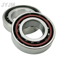 JYJM OEM 7307 Bantalan Bola Kontak Sudut 35x80x21mm Tugas Berat Baja Krom Baris Tunggal Suku Cadang Motor Mesin Spindle CNC