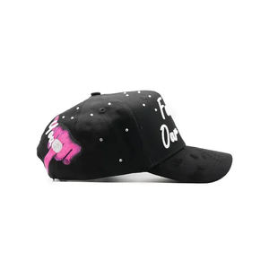 En stock Casquettes de sport Fuerza Regida Casquettes de baseball personnalisées à 5 panneaux Casquette de camionneur à large bord en daim Casquettes originales Barbas Natanael <span class=keywords><strong>Cano</strong></span> - Product Image 3