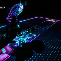 Juego Deportivo Interactivo Multijugador GOOEST Speed Run 2026, Juegos de Proyección Interactiva en el Suelo para Parques Infantiles Interiores