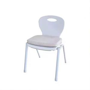Silla plegable apilable para niños, sillas portátiles de resina para niños, fiesta con cojín de asiento - Product Image 2