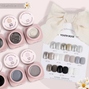 Ensemble de vernis à ongles en gel UV Youth <span class=keywords><strong>Rose</strong></span> 10 couleurs pour salon de manucure professionnel de luxe, distributeur en gros, fournitures de gel à ongles, usine - Product Image 6