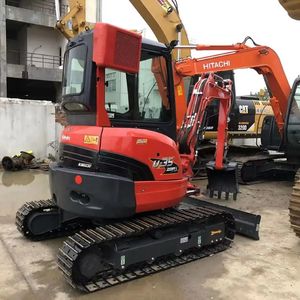 Kubota รถขุด U35ขนาดเล็กของแท้รถขุดไฮดรอลิกตีนตะขาบมือสองมีเครื่องยนต์มอเตอร์คอร์จากญี่ปุ่น - Product Image 1