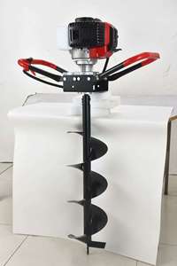NEOBRISKEN - Taladro de Tierra Comercial a Gasolina con Motor de 2 Tiempos y 52 cc, de Acero Inoxidable, Impresionante Capacidad de Perforación, Modelo N742 - Product Image 3