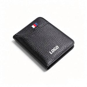 กระเป๋าใส่บัตรแบบพกพาขนาดใหญ่สำหรับผู้ชายแบบบางอเนกประสงค์ - Product Image 1